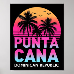 Poster Punta Cana République Dominicaine Plage Vacances F