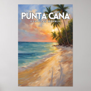 Poster Punta Cana Travel Art
