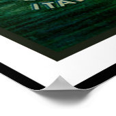 Poster Punta Di Balbianello et le lac de Côme (Coin)