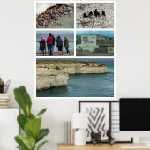 Poster Punta loma photo collage, province de chubut, arge (Bureau à domicile)