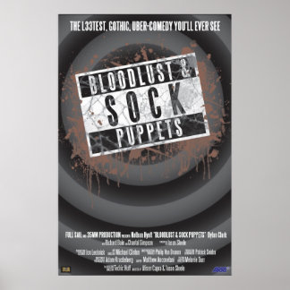 Poster Puppets de soie et de soie