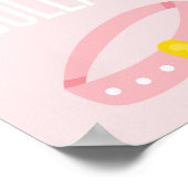 Poster Puppy Anniversaire Signale Faire un collier rose (Coin)