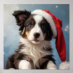 Poster Puppy de Christmas