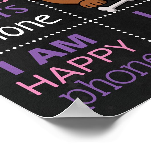 Poster Puppy DOG panneau de signalisation d'anniversaire  (Coin)