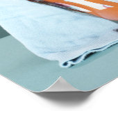 Poster Puppy lying in laundry basket (Coin)