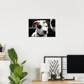 Poster Puppy Pit Bull T-Bone (Bureau à domicile)