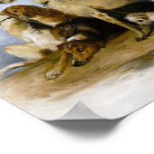 Poster Pups vintages (Coin)