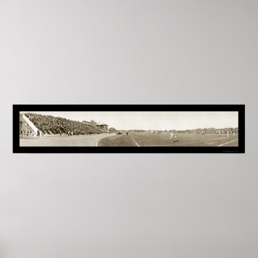 Poster Purdue Wabash Football Photo 1913 (Devant)