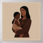 Poster Pure Connection – Art de la maternité moderne (Devant)