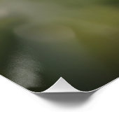 Poster Pure neige blanche au printemps (Coin)