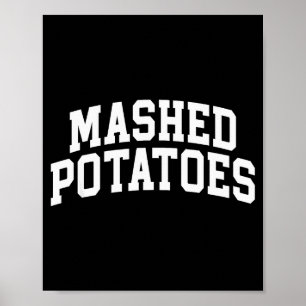 Poster Purée de pommes de terre Thanksgiving, Pommes de t