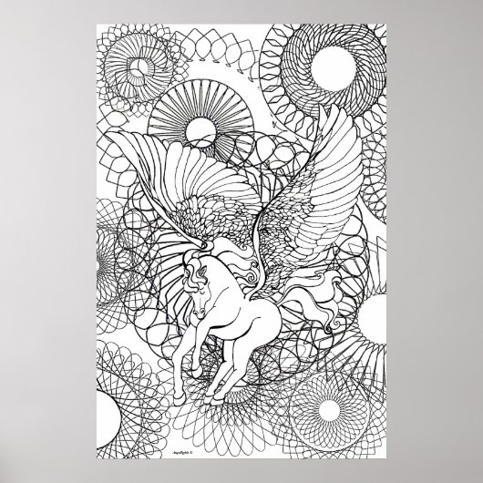 Poster Pureté de Pégase (Devant)