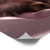 Poster Purfection rose : Chic Chat dans le style (Coin)