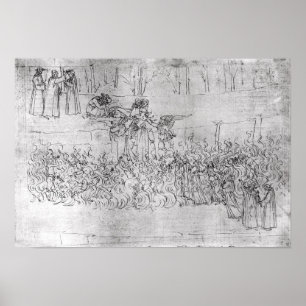 Poster Purgatoire, de la comédie divine de Dante