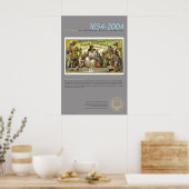 Poster Purim Association Card, 1881 (Cuisine)