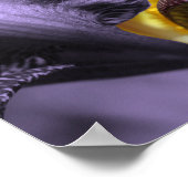 Poster Purple Bearded (Coin)