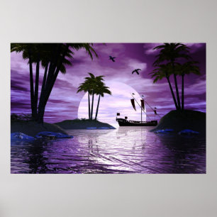 Poster Purple Bliss par Michelle Wilder