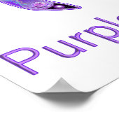 Poster Purple Butterfly 31 (Coin)