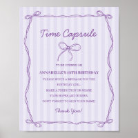 Purple Coquette Bow Temps Capsule Anniversaire Jeu