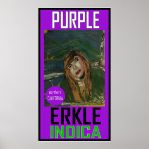POSTER PURPLE ERKLE INDICA