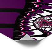 Poster Purple et rose (Coin)