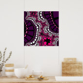 Poster Purple et rose (Cuisine)