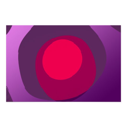 Poster Purple Et Rose 6078 (Devant)