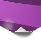 Poster Purple Et Rose 6078 (Coin)