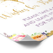 Poster Purple Floral Fairy Wives for Baby Sign Game (Coin)