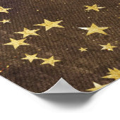 Poster Purple Gold Stardust 50e anniversaire (Coin)