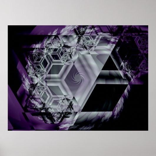 Poster Purple Hue (Devant)