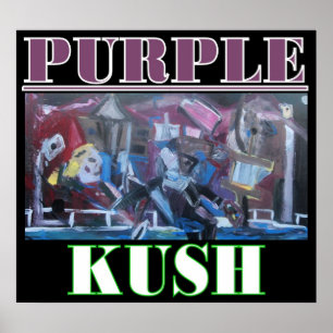 POSTER PURPLE KUSH