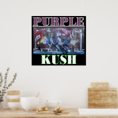 POSTER PURPLE KUSH (Cuisine)