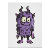 Poster Purple Monster (Devant)