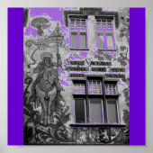 Poster Purple Prague (Devant)