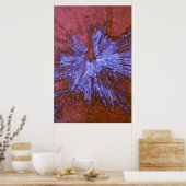 Poster Purple sur Red Painball (Cuisine)