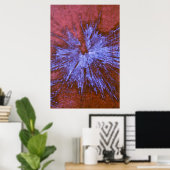 Poster Purple sur Red Painball (Bureau à domicile)