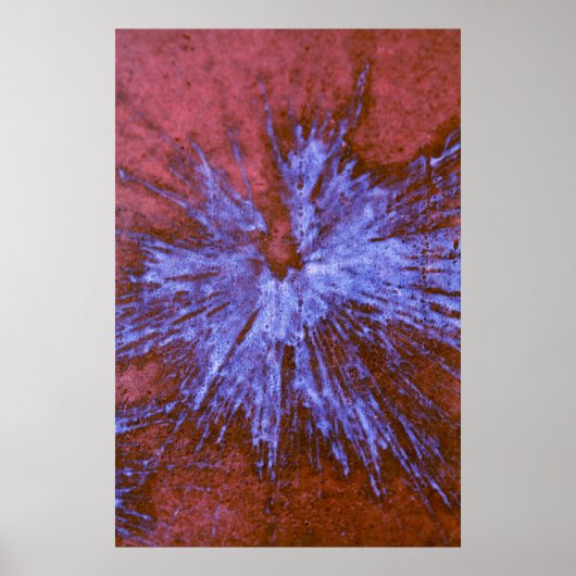 Poster Purple sur Red Painball (Devant)