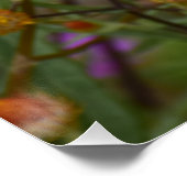 Poster Purple Wildflower – Nature’s Colour Symphony (Coin)