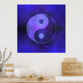 Poster Purple Yin Yang (Cuisine)