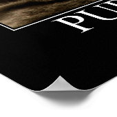 Poster Purr est le son universel pour la paix Artwork (Coin)