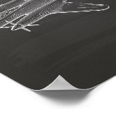 Poster Pursuit Airplane 1942 Patent Art Chalkboard (Coin)