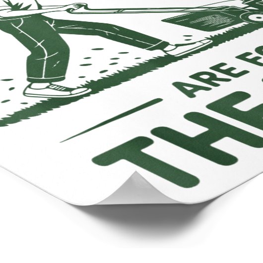 Poster Push Lawn Mower Dad Saturdays Are For The Yard Mow (Coin)