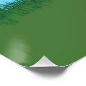 Poster Push Lawn Mower fête d'anniversaire (Coin)