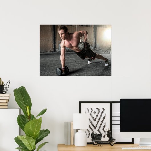 Poster Push Up Stud (Bureau à domicile)