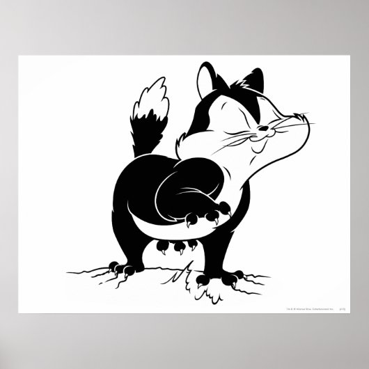 Poster Pussyfoot Claws Away (Devant)