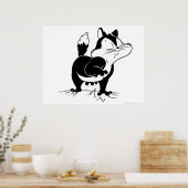 Poster Pussyfoot Claws Away (Cuisine)