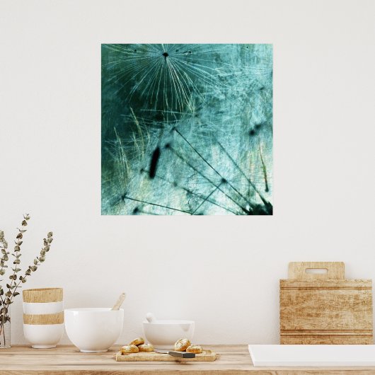 Poster Pusteblume Kunst (Cuisine)