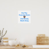 Poster Put The Cupcake Down And Slowly Back Away (Cuisine)