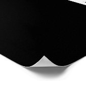 Poster Putain d'abeilles Funny Insect Bee Pun Dark BG (Coin)
